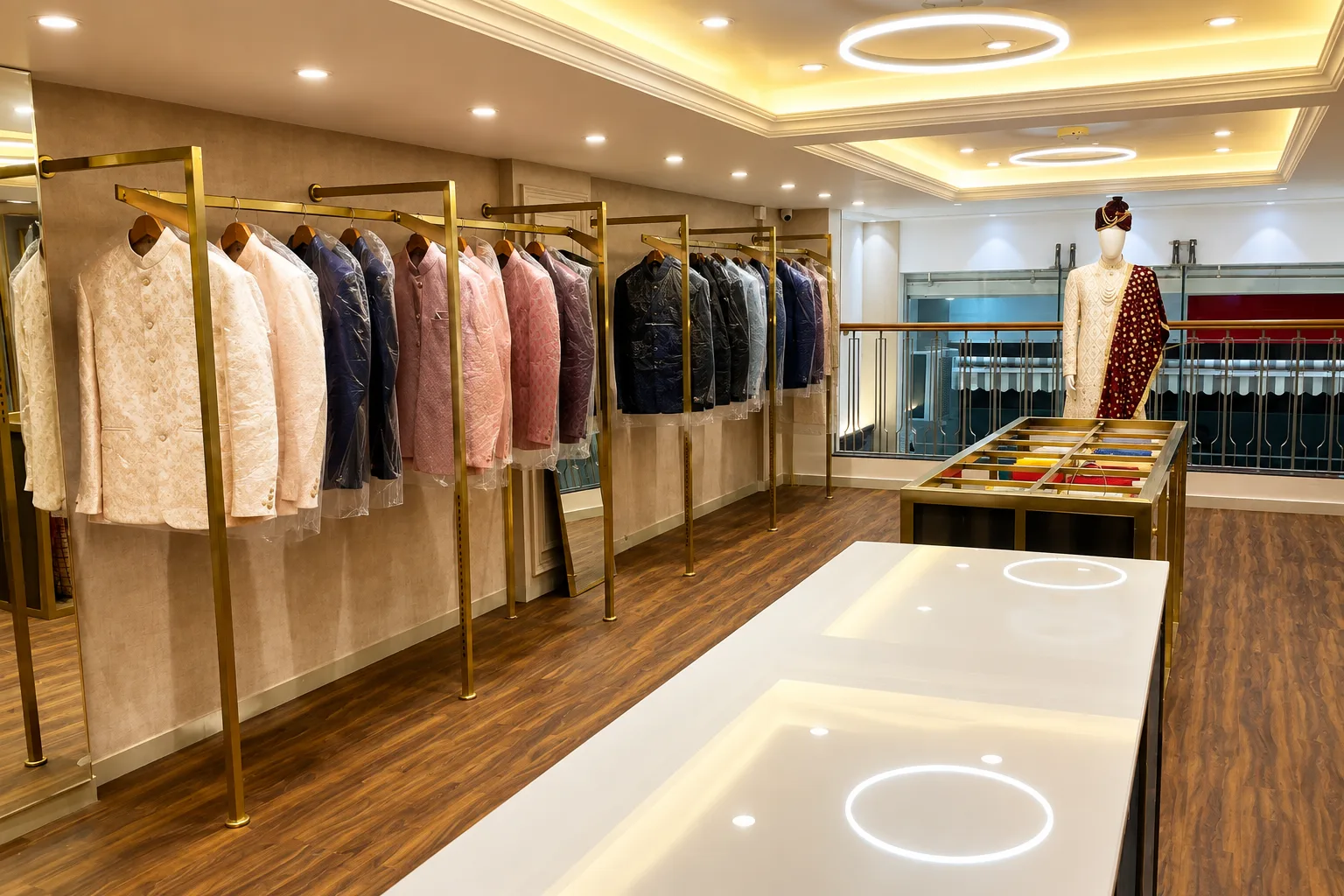 Premium suiting and shirting fabric collection at OMEX